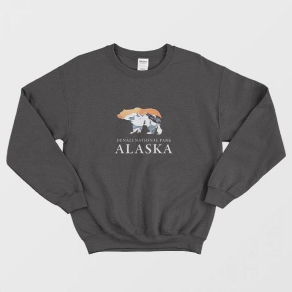 Tops - Denali National Park Alaska Sweatshirt